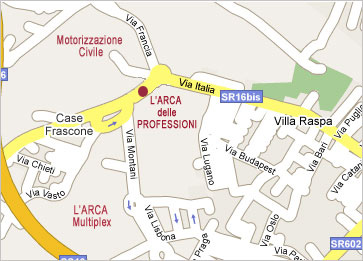 Mappa Serea Consulting Srl Strada Statale 16 bis, n. 86  Spoltore
